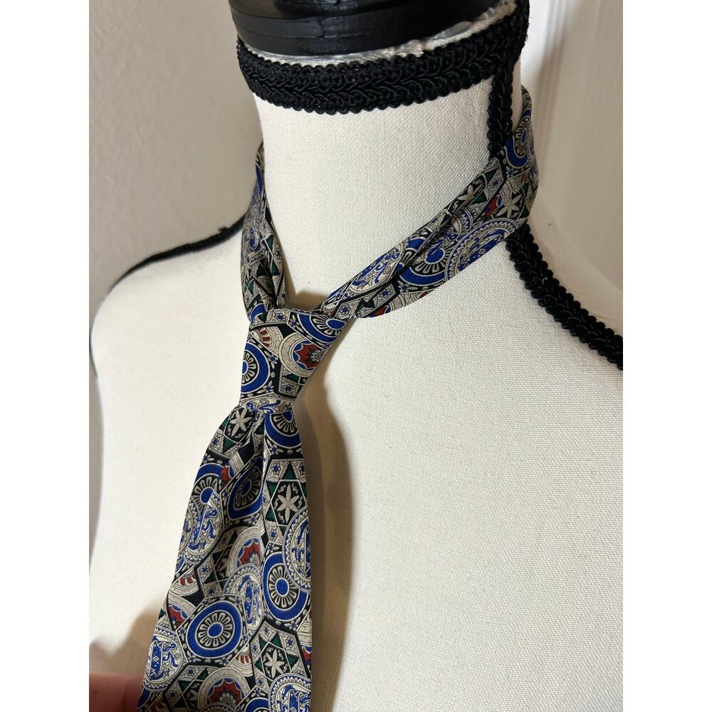 Vintage Valentino Garavani Silk Tie Made in Italy